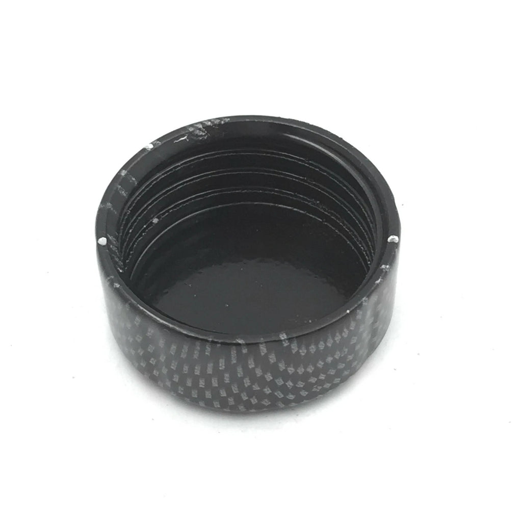 Carbon Fluid Reservoir Cap Cover for Yamaha (35mm Inner Diameter)