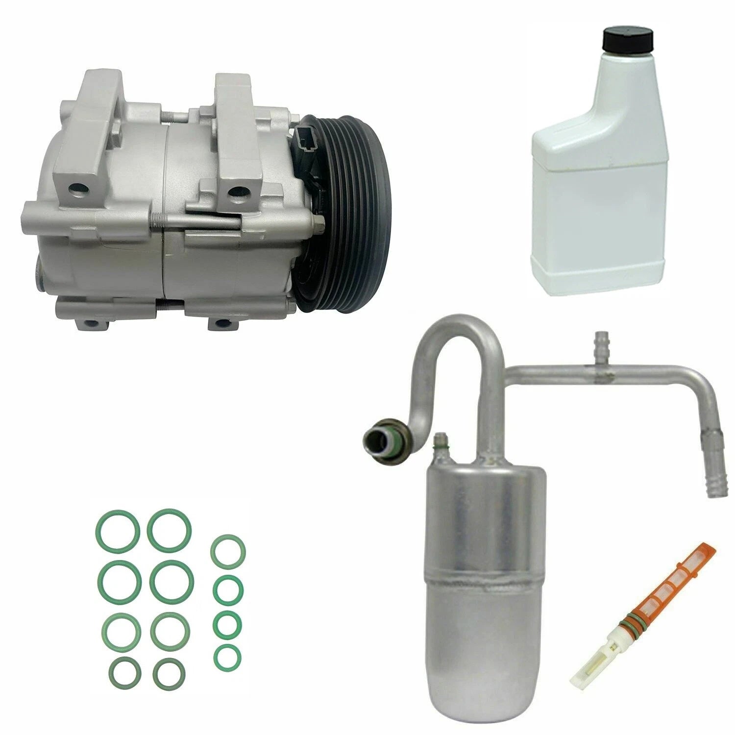 AC Compressor Kit Replacement for Chevrolet Silverado (2011–2019)