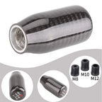 Carbon Fiber Manual Gear Shift Knob for Universal Vehicles