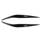 1 Pair Headlight Eye Lid Cover Sticker Black for Ford Fiesta (2013–2016)