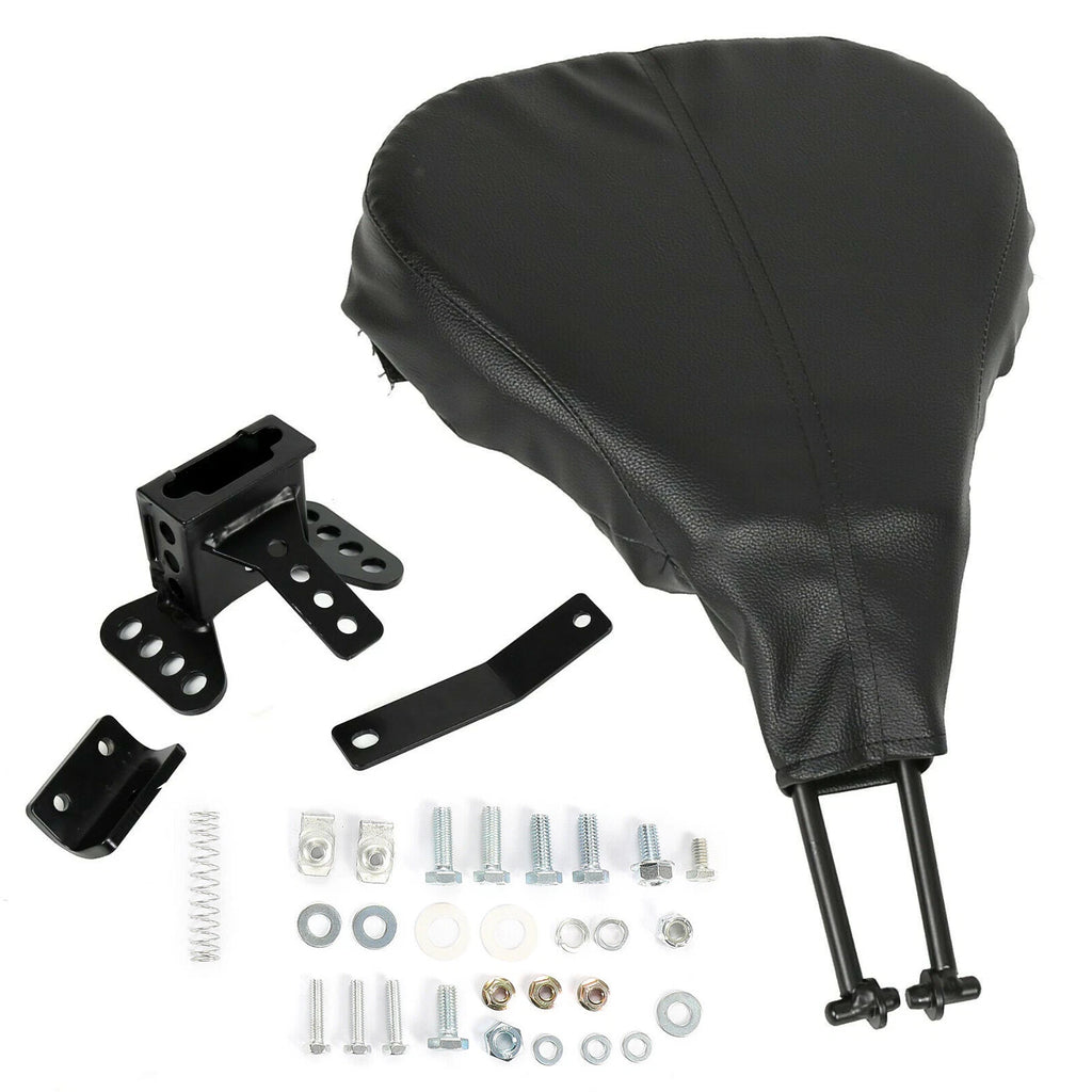 Adjustable Black Driver Backrest for Harley Davidson Touring (2009–2023)