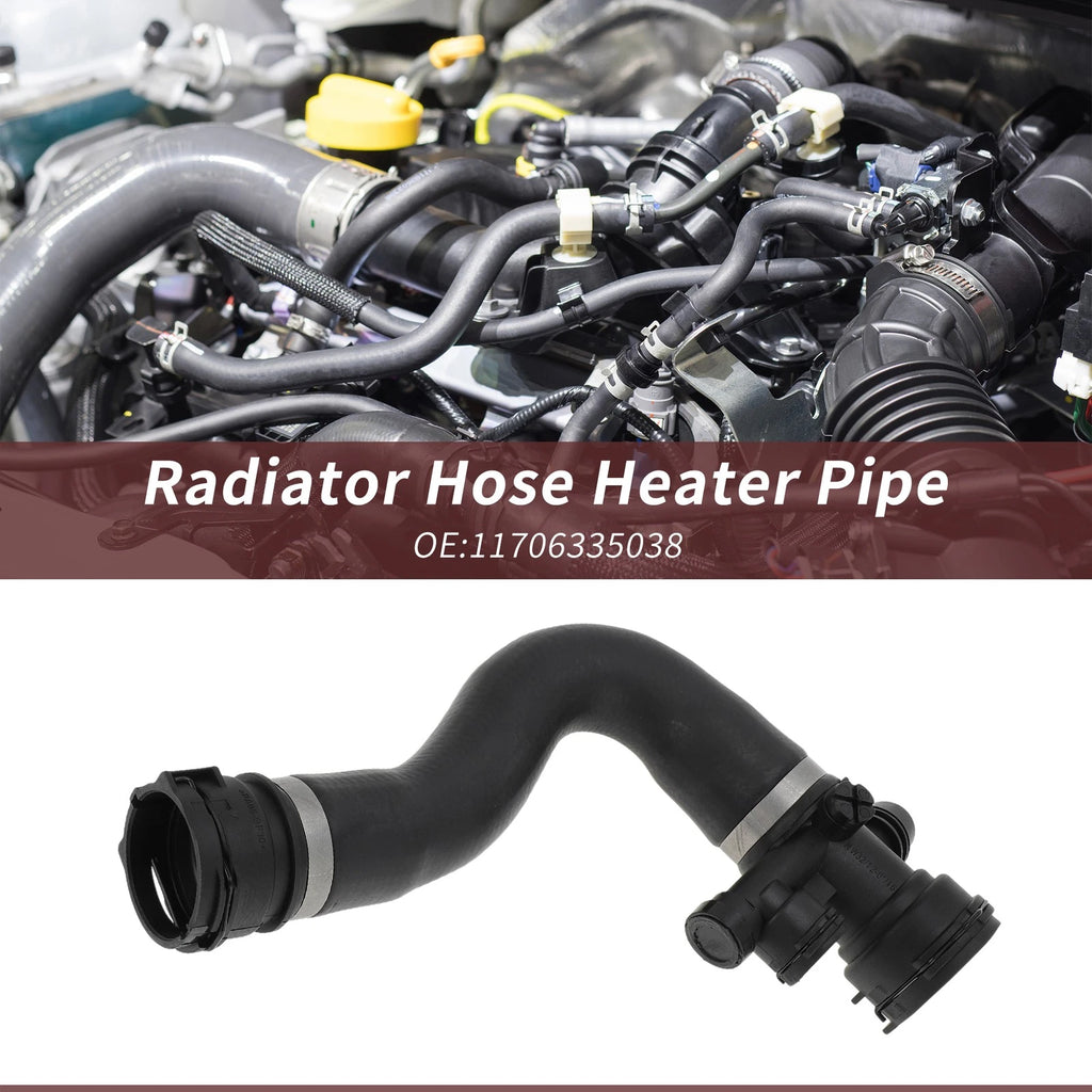 Upper Radiator Coolant Water Hose for BMW X3 2.5L 3.0L (2007–2010)