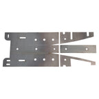 Center Frame Rail Rust Repair for Dodge Ram 2500 3500 (Crew Cab, Short Bed)