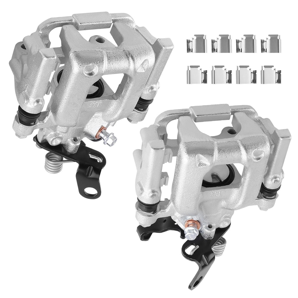 Rear Disc Brake Caliper w/Bracket for Audi A3 Quattro VW Golf Passat Jetta (2005–2015)