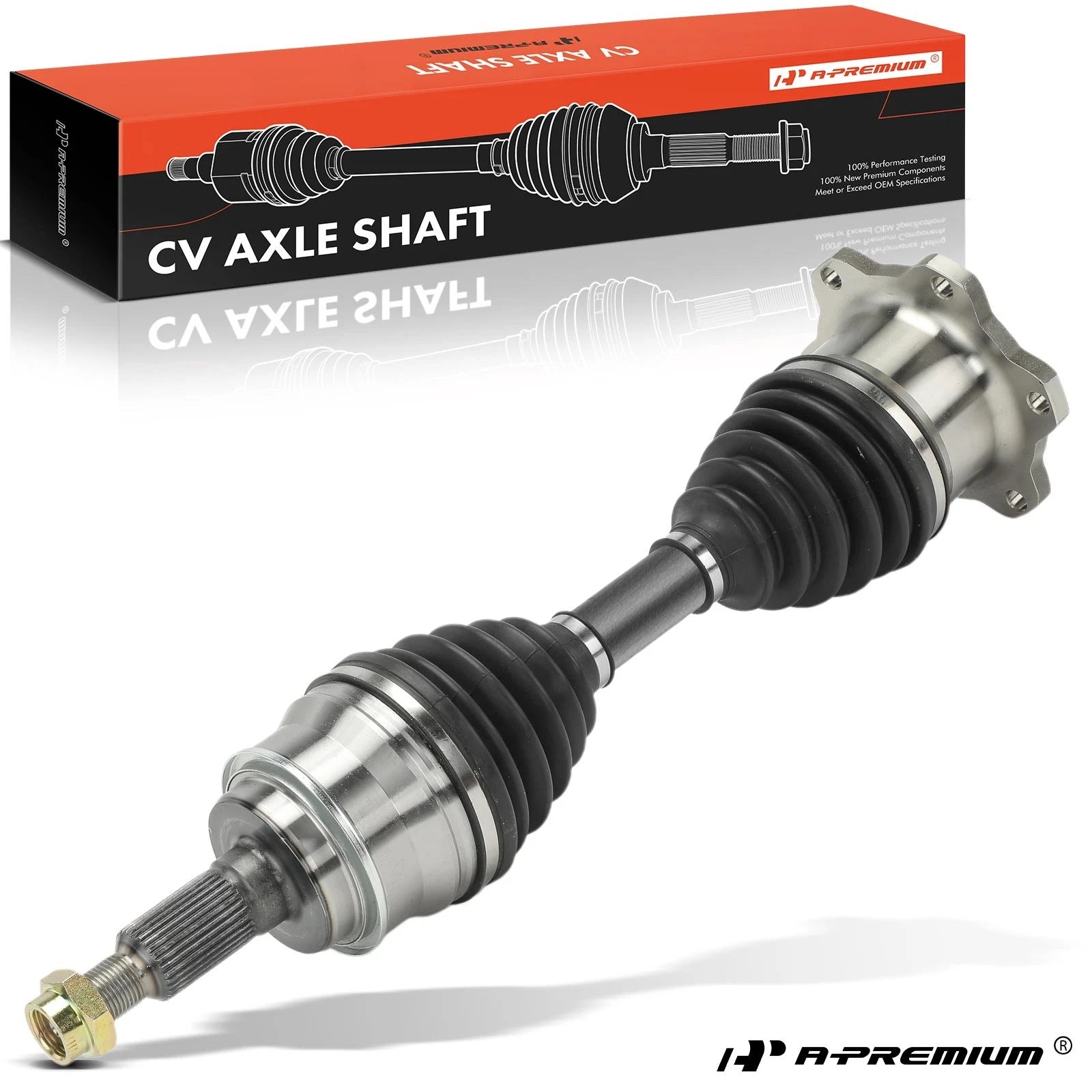 Front CV Axle Shaft Assembly for Chevy C1500 Suburban GMC K2500 (1992–1999)