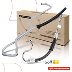 2X Power Steering Pressure & Return Line Hose for Ford F150 F250 F350 (2004–2023)