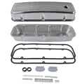 Finned Valve Covers for Chevy Big Block 427 454 502 (Fits 1965–2002)
