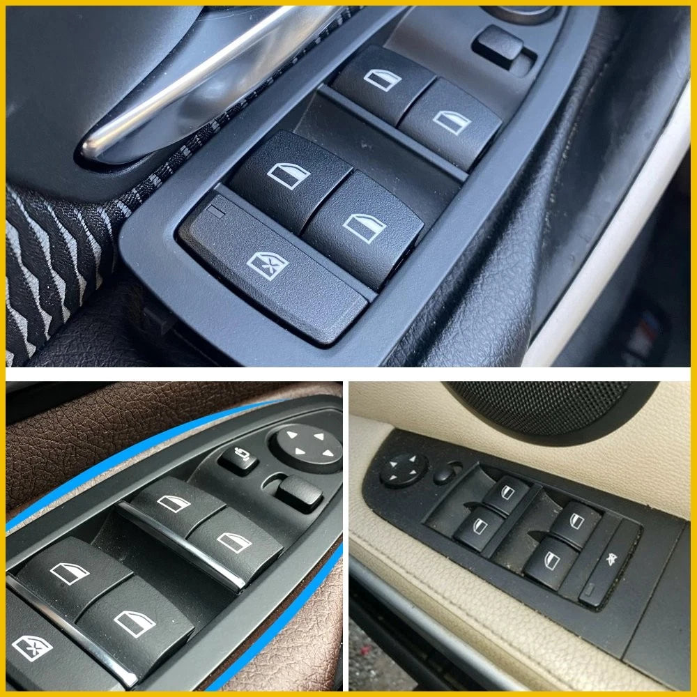 Window Switch Cover Button Cap 2X for BMW 3 Series E46 (2001–2005) 61316902183