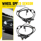 2X ABS Wheel Speed Sensor for Chrysler Sebring Dodge Avenger Journey (2007–2010)