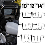 10" 12" 14" Pre-Wired Meathook Handlebars for Harley Electra Glide (2014–2023)