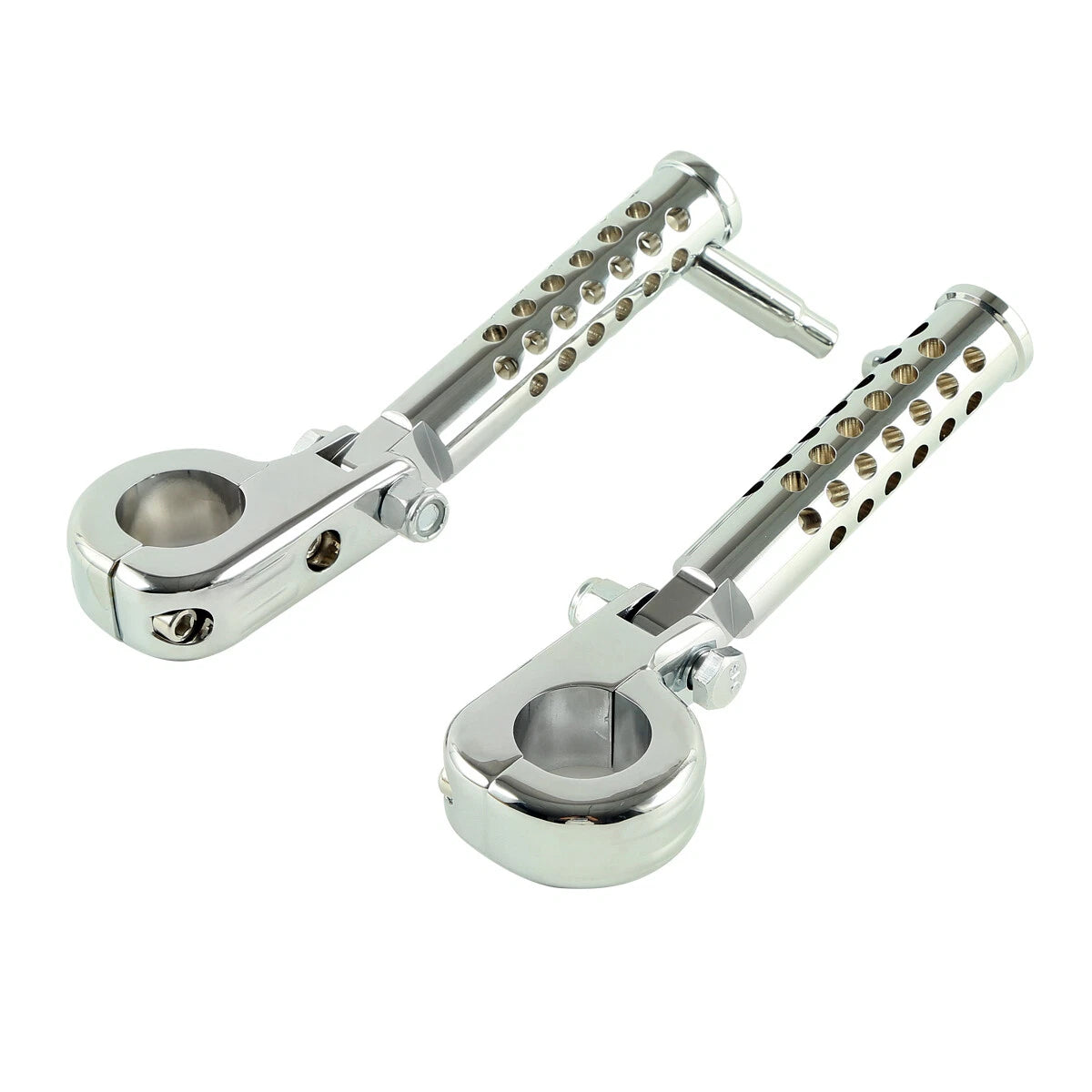 1-1/4" Highway Bar Footpegs for Harley Touring Softail Dyna