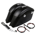 Matt Black Saddlebag Audio Lid Electronic Latch for Indian Chieftain (2014–2023)