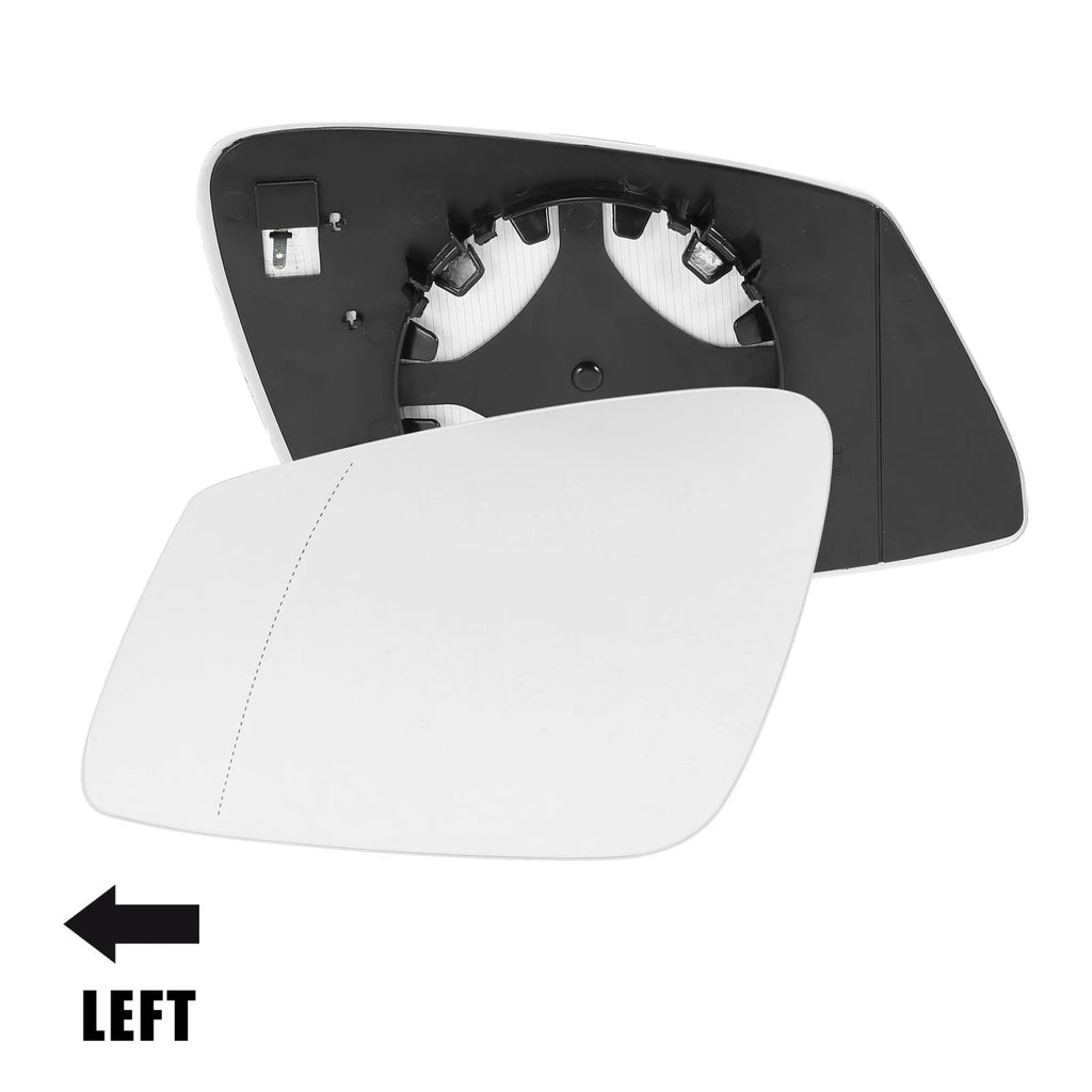 Heated Car Mirror Glass Left Side for BMW F10 528i 550i (2009–2017)