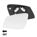 Heated Car Mirror Glass Left Side for BMW F10 528i 550i (2009–2017)