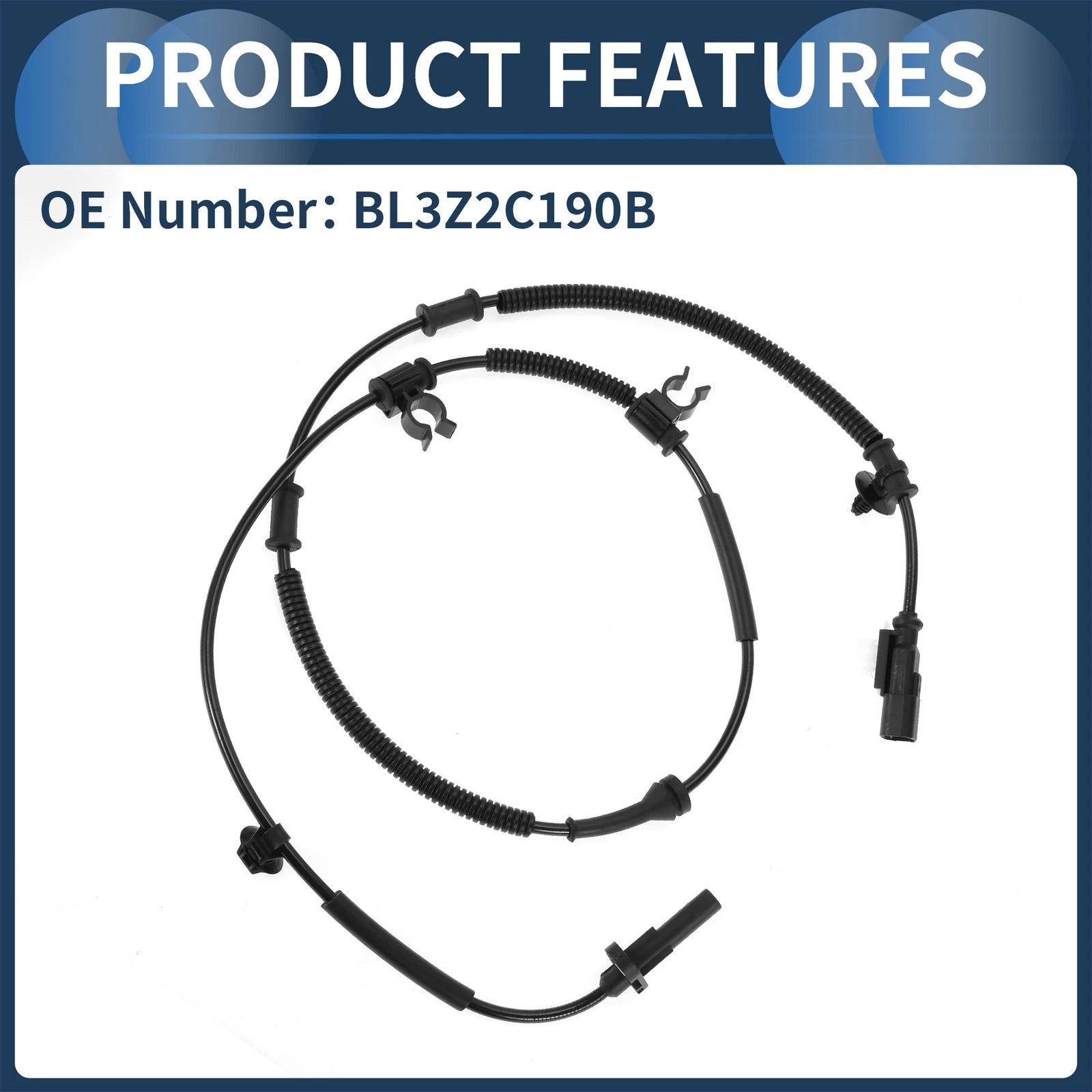 ABS Wheel Speed Sensor No.BL3Z2C190B for Ford F-150 (2011–2014) Rear Left