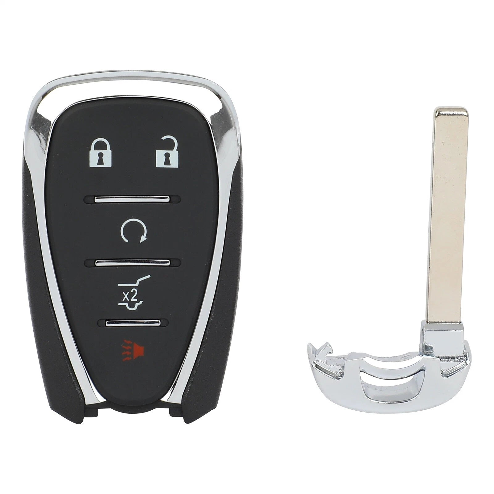 2X Remote Key Fob Shell Case for Chevy Traverse (2018–2020)
