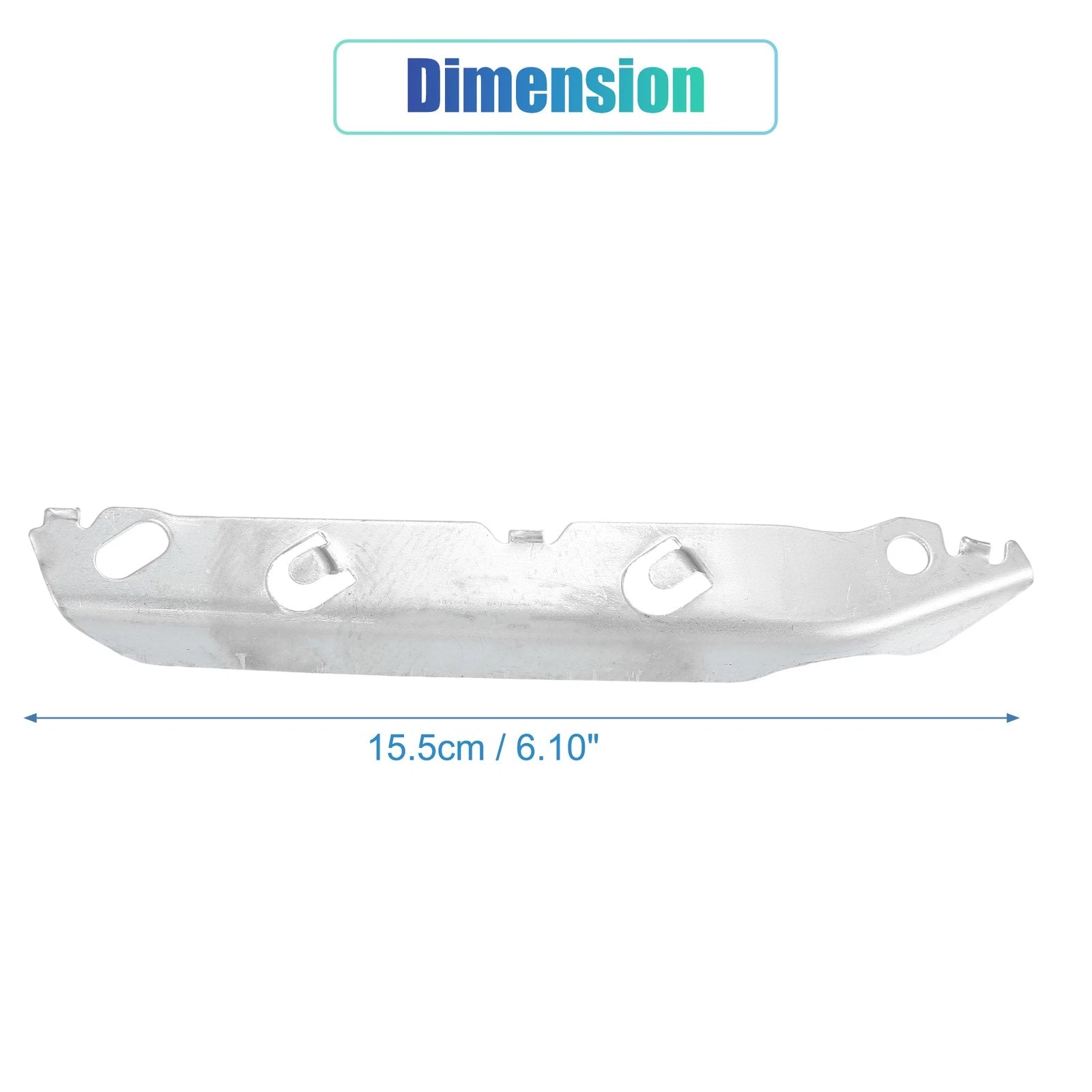 Pair Front Bumper Support Bracket No. 51117134097 for BMW 328i (2012–2015)