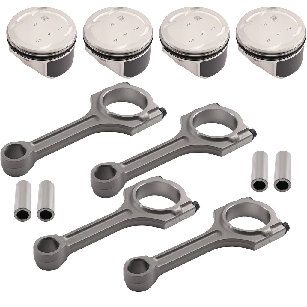 Set of 4 Connecting Rod Piston for Hyundai Sonata Kia Sorento Optima (2011–2019)