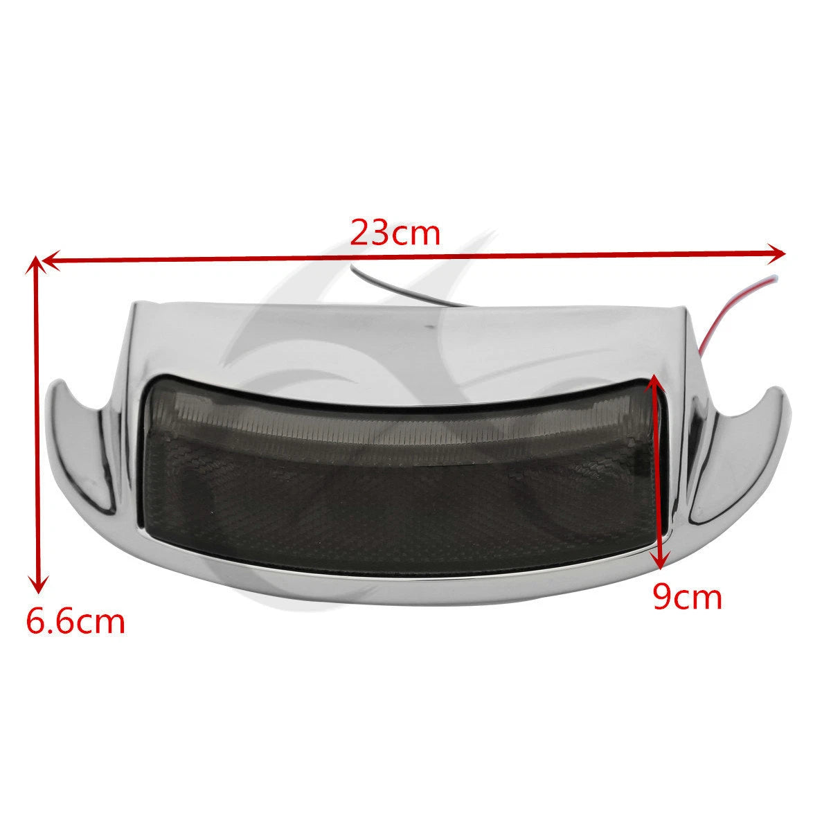 Chrome Rear Fender Tip Brake Light for Harley Touring Electra Glide (2009–2016)