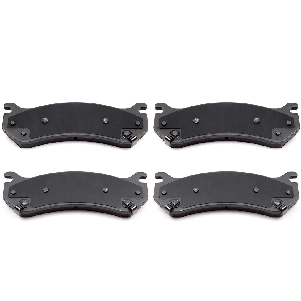 Set of 4 Front Rear Brake Pads for Chevrolet Avalanche Silverado Suburban Tahoe Yukon