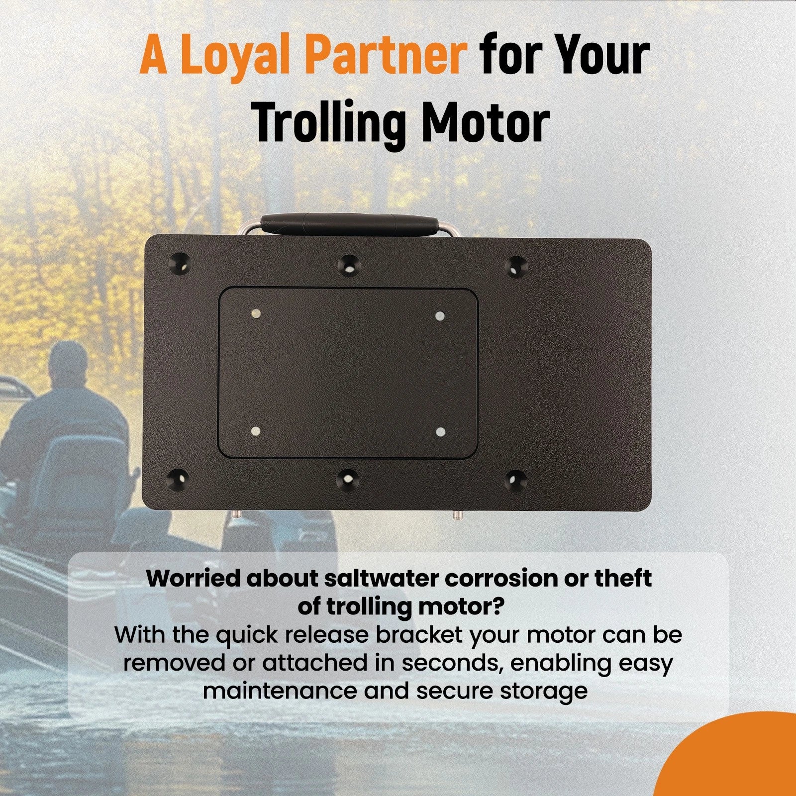 Quick Release System for Minn Kota PowerDrive V2 (2018–2020)