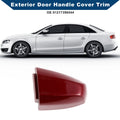 Exterior Door Handle Cover Trim Set for BMW X1 X2 X5 F15 X6 F16 (2014–2019) Red ABS