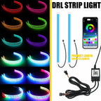 2X 23.6" LED DRL Light Strip for Headlight
