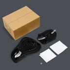 Driver & Passenger Seats for Harley Iron 883 XL883N (2016-2022) Black & White
