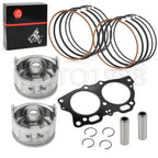 Oversize 0.5mm Piston Ring Kit for EZGO Golf Cart Robin 350cc (1996–2008)