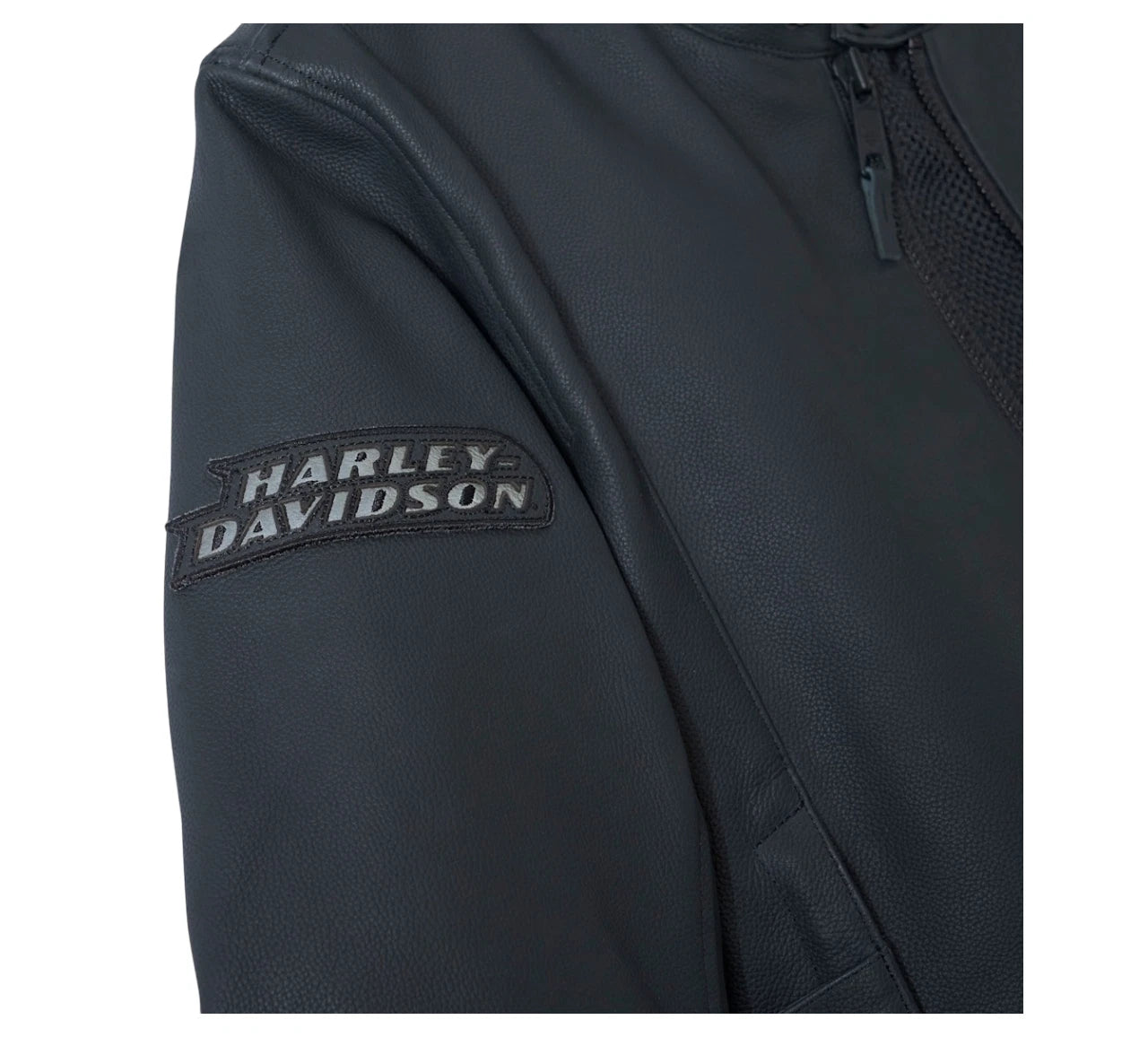 Men's Paradigm Triple Vent Leather Jacket for Harley-Davidson (Small) 98002-24VM