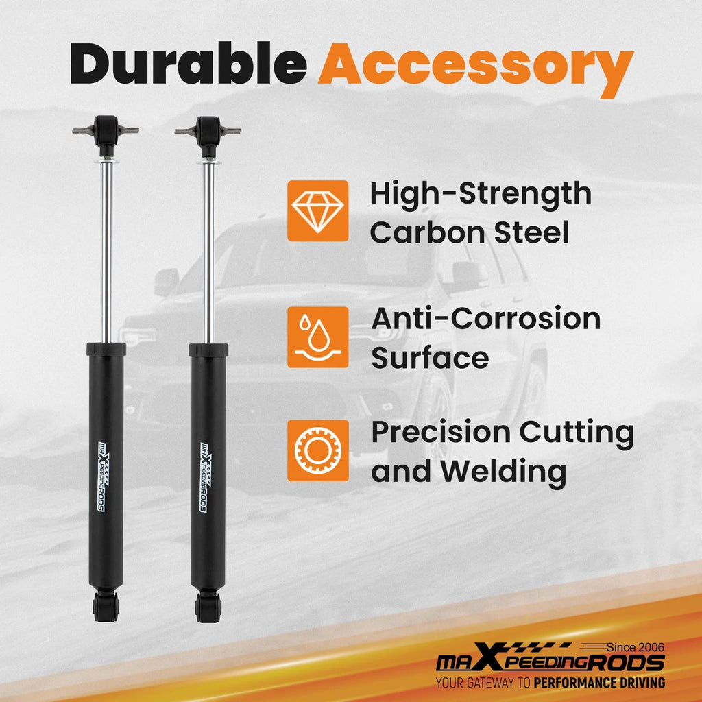 2.5" Lift Kit with Shock Absorbers for Jeep Wrangler JK Unlimited (2007–2018)