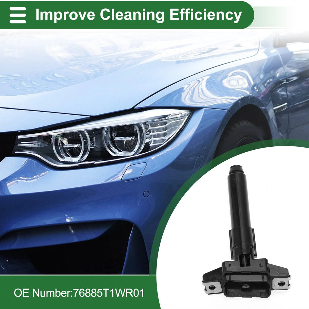 Front Driver Side Headlight Washer Nozzle for Honda CR-V (2015–2020) No. 76885T1WR01