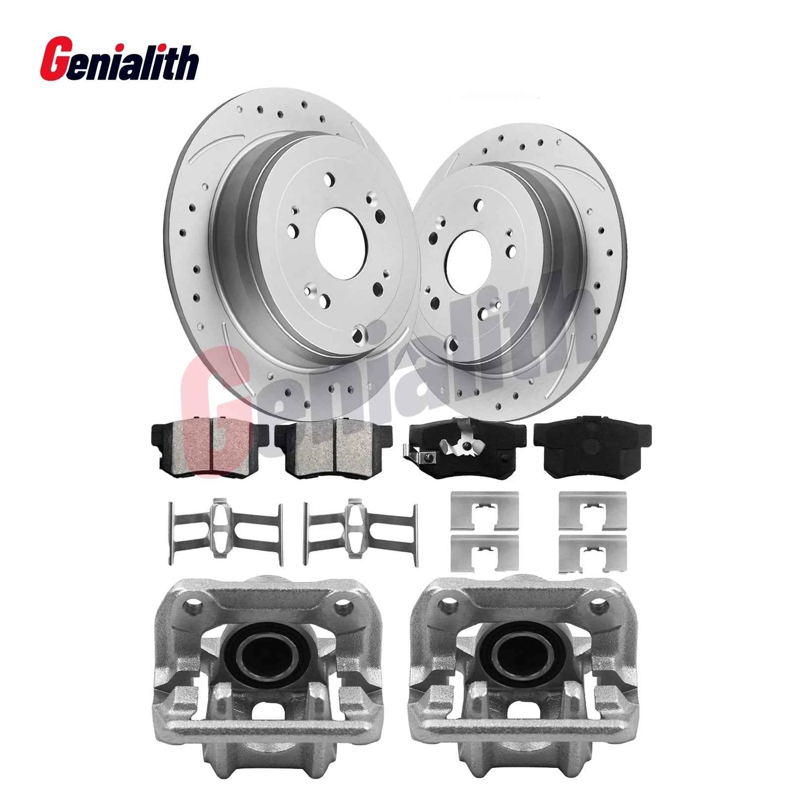 Rear Brake Rotors & Ceramic Pads for Honda CR-V 2012–2016 (305mm)