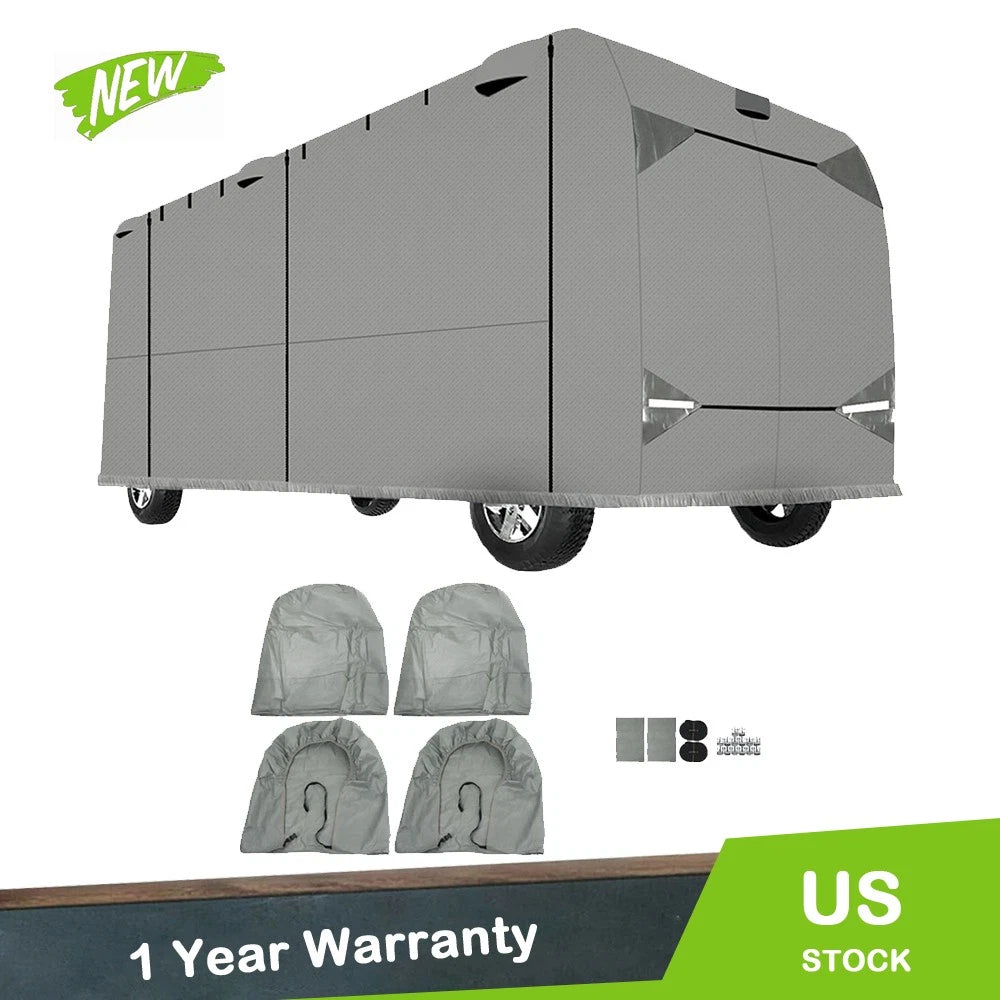 Waterproof RV Cover for Class A Motorhome 40'-43' (Anti-UV)