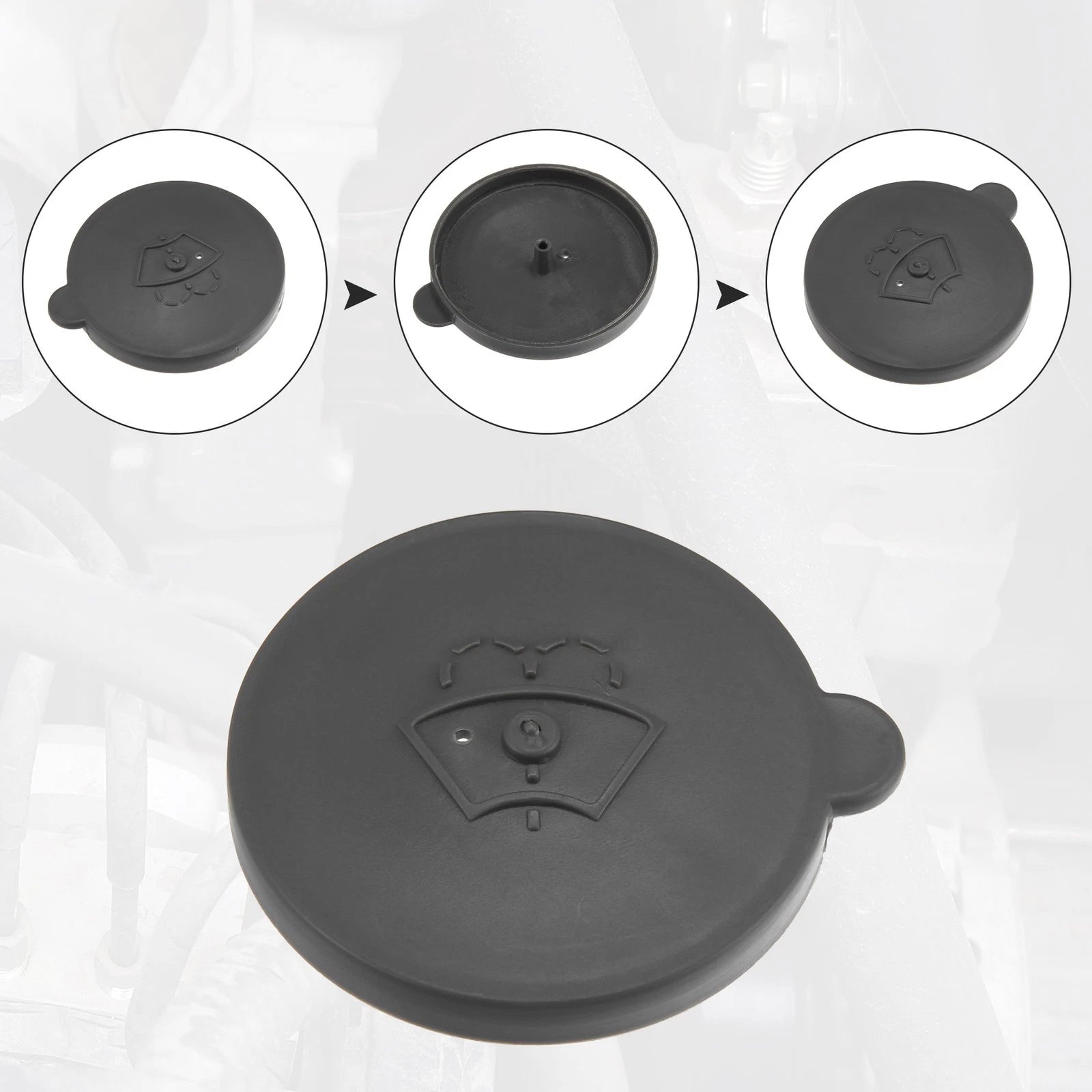 Windshield Washer Fluid Reservoir Cap for Nissan Rogue (2008–2013)