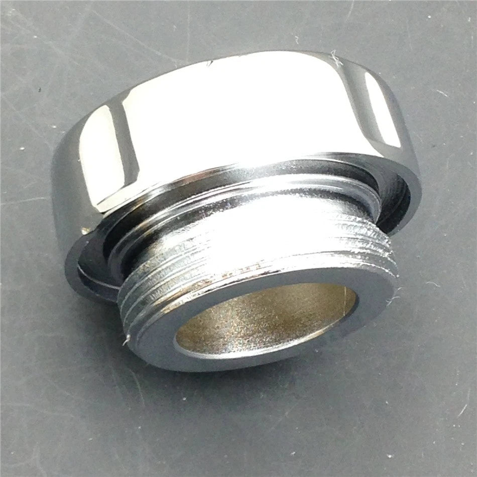 Chrome Brake Fluid Reservoir Cap Cover for Kawasaki ZZR600 (2005–2007) / ZX14R (2006–2012)