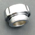 Chrome Brake Fluid Reservoir Cap Cover for Kawasaki ZZR600 (2005–2007) / ZX14R (2006–2012)