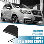 Front Right Bumper Tow Hook Cap for Subaru Forester (2016–2018) 57731-SG220 Black
