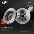 Front Disc Brake Rotors for Ford E-150 E-250 E-350 E-450 (2008-2021)