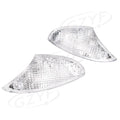 Clear Front Turn Signal Lens Covers  for BMW K1200S K1300S (All Years)