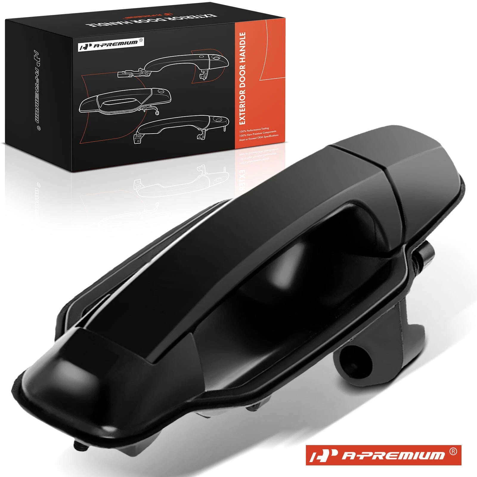 Rear Passenger Door Handle for Kia Sorento (2003–2006) Black
