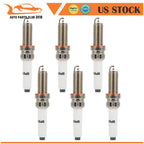 Set of 6 Iridium Spark Plugs for Audi S4 S5 SQ5 (2017–2023)