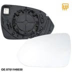 Heated Mirror Glass for Kia Rio (2018–2022) No. 87611H8030, 745060451095
