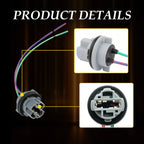 2X Front Turn Signal Light Bulbs for Car Accessories (12V)