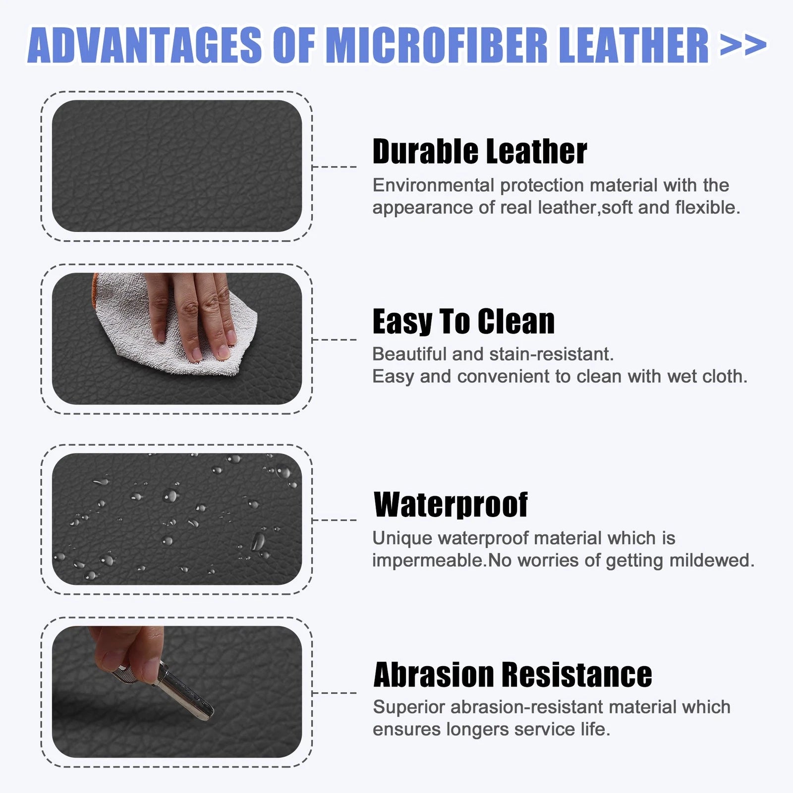 Center Console Armrest Cover for Mini Cooper (2002–2008) Faux Leather Black