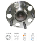 Set of 2 Wheel Hubs for Honda Accord (2013–2023) Rear Left & Right