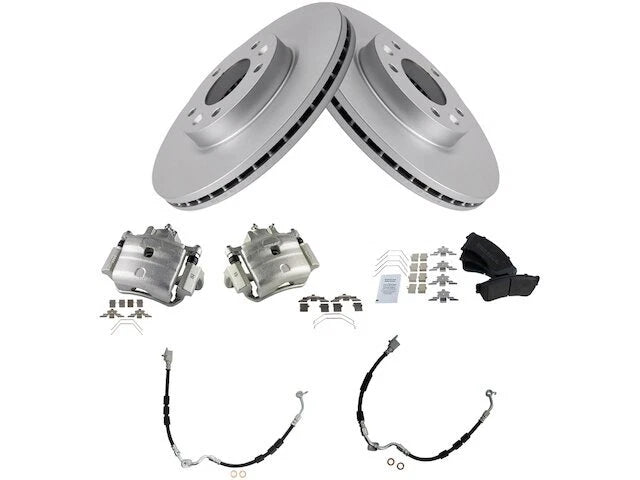 Front Brake Pad Rotor Caliper Set for Mazda 6 (2006–2008) PC326XW