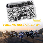 Complete Fairing Bolt Screws Kit for Kawasaki Ninja ZX6R ZX9R ZX12R ZX14 (2000–2023)
