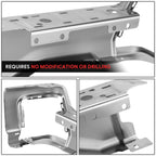 Chrome Rear Bumper End Cap for Ford F-250 F-350 SD (2023–2025) w/ Sensor Hole