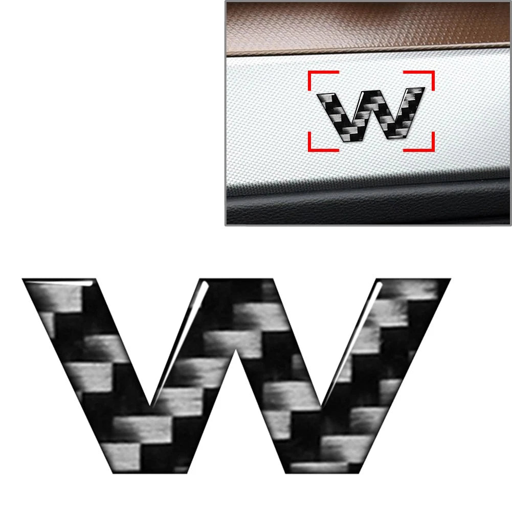 Set of 4 Door Wall Window Car Badge Emblem Decals for
